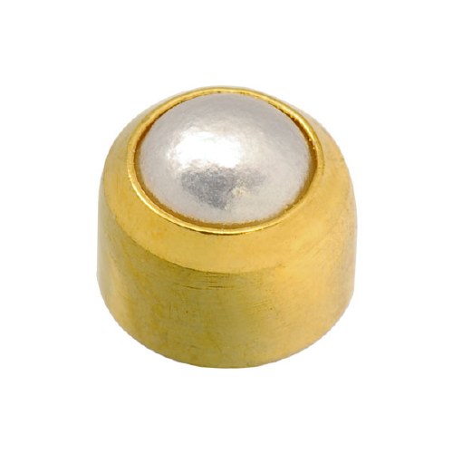 Caflon Gold Pearl Stud