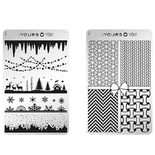 Yours Stamp Plate Christmas G