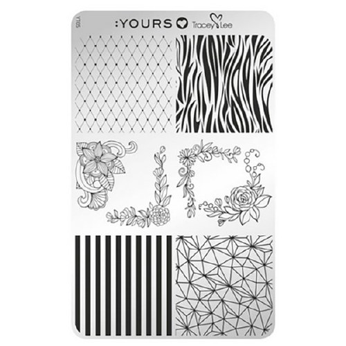 Yours Stamp Plate Design Medle