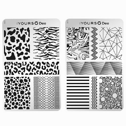 Yours Stamp Plate Going Wild
