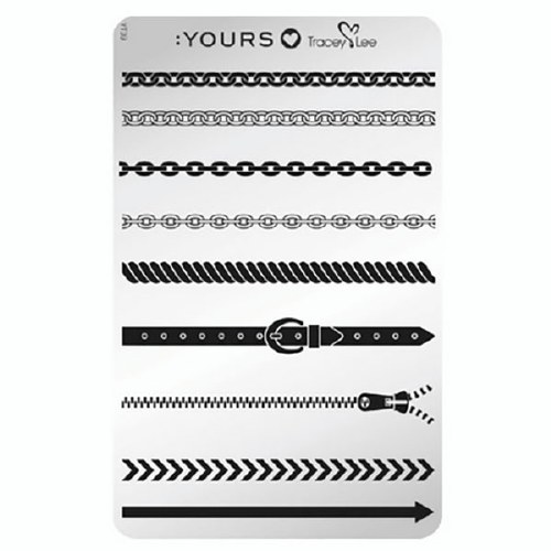 Yours Stamp Plate The Line Up