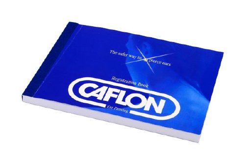 Caflon Ear Piercing Reg Book