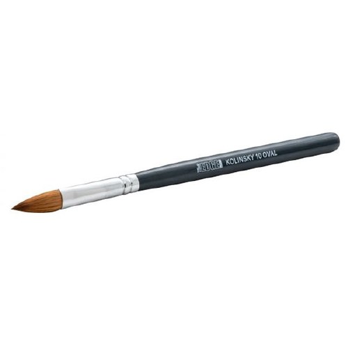 The Edge Kolinsky Oval Size 10 Brush