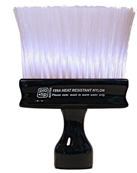 Denman Protip Neck Brush Blk Hennessy Hair Beauty