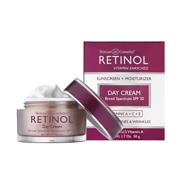 retinol day cream with spf