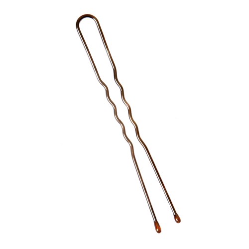 CO Fine Wavy Pins 2" Brown