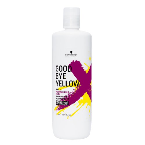 Sch Goodbye Yellow Shampoo 1L