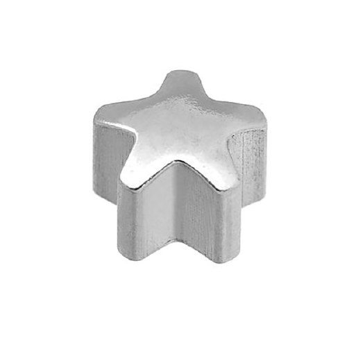 Caflon Silver Star Shape Stud