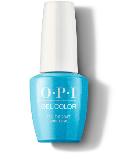 OPI GC Teal The Cows Come H D