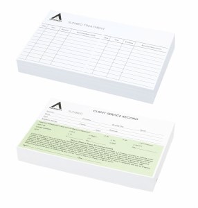 Agenda Record Cards Sunbed