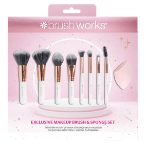 Brushworks Brush & Sponge Set