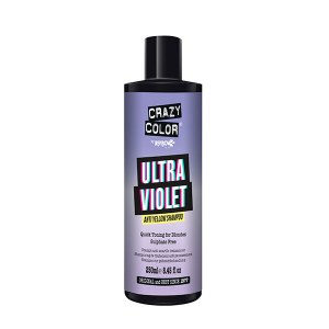 Crazy Color Ultraviolet Anti Yellow Purple Shampoo 250ml