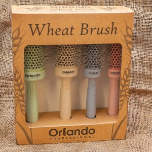 CO Wheat Brush Brush Set 4pc