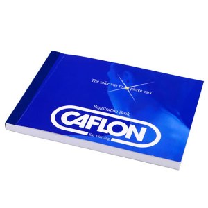 Caflon Ear Piercing Reg Book