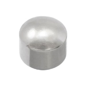 Caflon Silver Plain Ball Stud