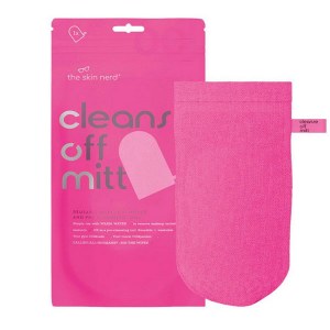 Cleanse Off Mitt Pink