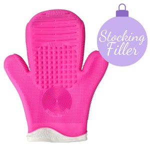 Cosmetic Brush Cleaning Glove