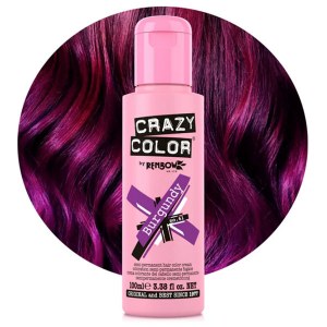 Crazy Color Burgandy 100ml Crazy Color Burgandy 100ml