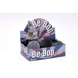 Denman BeBop Blk & Silver 12pc