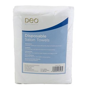 Deo Disposable Towels White 50pk