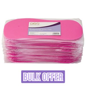 Deo Sticky Feet Pink 25 Pairs