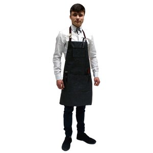 HT Barber Apron Charcoal