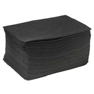 HT Disp ECO Towels Black 50pk