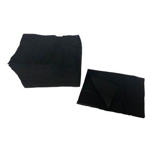HT Disp Towels Black 50pk