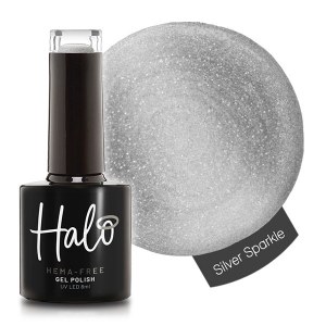 Halo Gel Silver Sparkle 8ml