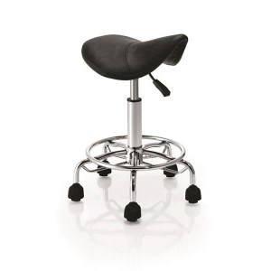 SM Saddle Stool Black