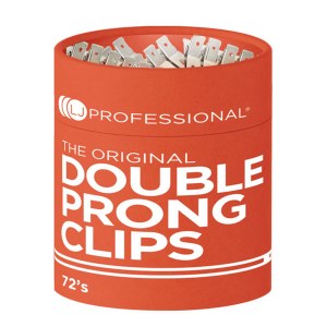 LJ Double Prong Clips 72pc