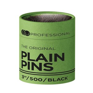 LJ Hairpins Plain Black 500pc
