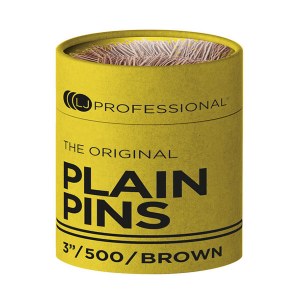 LJ Hairpins Plain Brown 500pc
