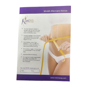 Minimi Aftercare Leaflets 50pk