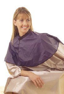 HT PVC Shoulder Cape Black
