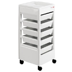 Rem Studio Trolley White Flat