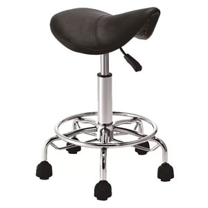 SM Saddle Stool Black