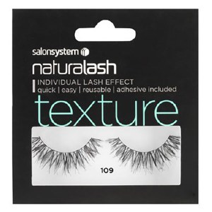 SS Strip Lash 109 Texture   Black