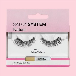 SS Strip Lash 117 Volume   Black