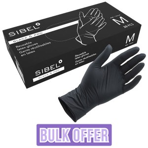 Sinelco Gloves Black&Pro M 20