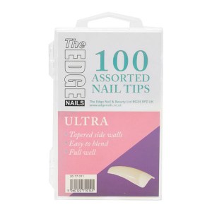 The Edge Ultra Tips 100 Box Assorted Tips