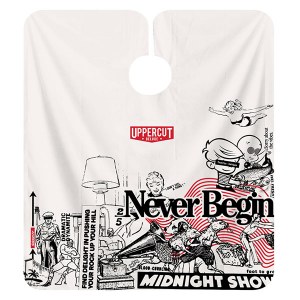 Uppercut White Barber Cape