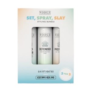Voduz Set, Spray, Slay Box Set Aerosol Trio