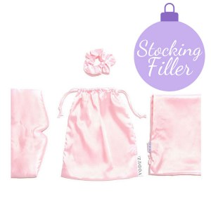 Voduz Slumber Satin Sleep Pink Set