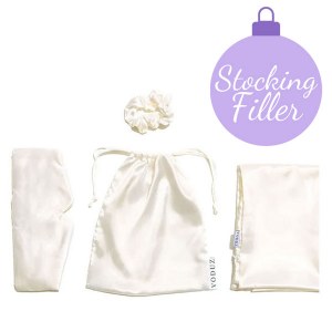 Voduz Slumber Satin Sleep White Set