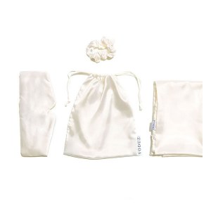 Voduz Slumber Satin Sleep White Set