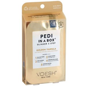Voesh 5Step Pedi Golden Voesh 5Step Pedi Golden