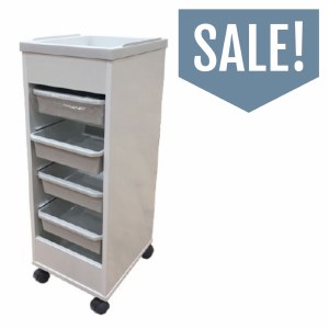 Rem Stadium Trolley WhiteGloss