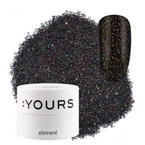 Yours Element Black Glitzhead