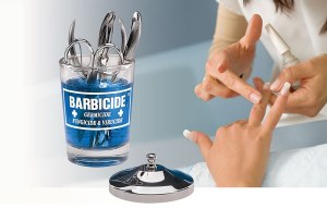 Renscene Barbicide Man Tab Jar